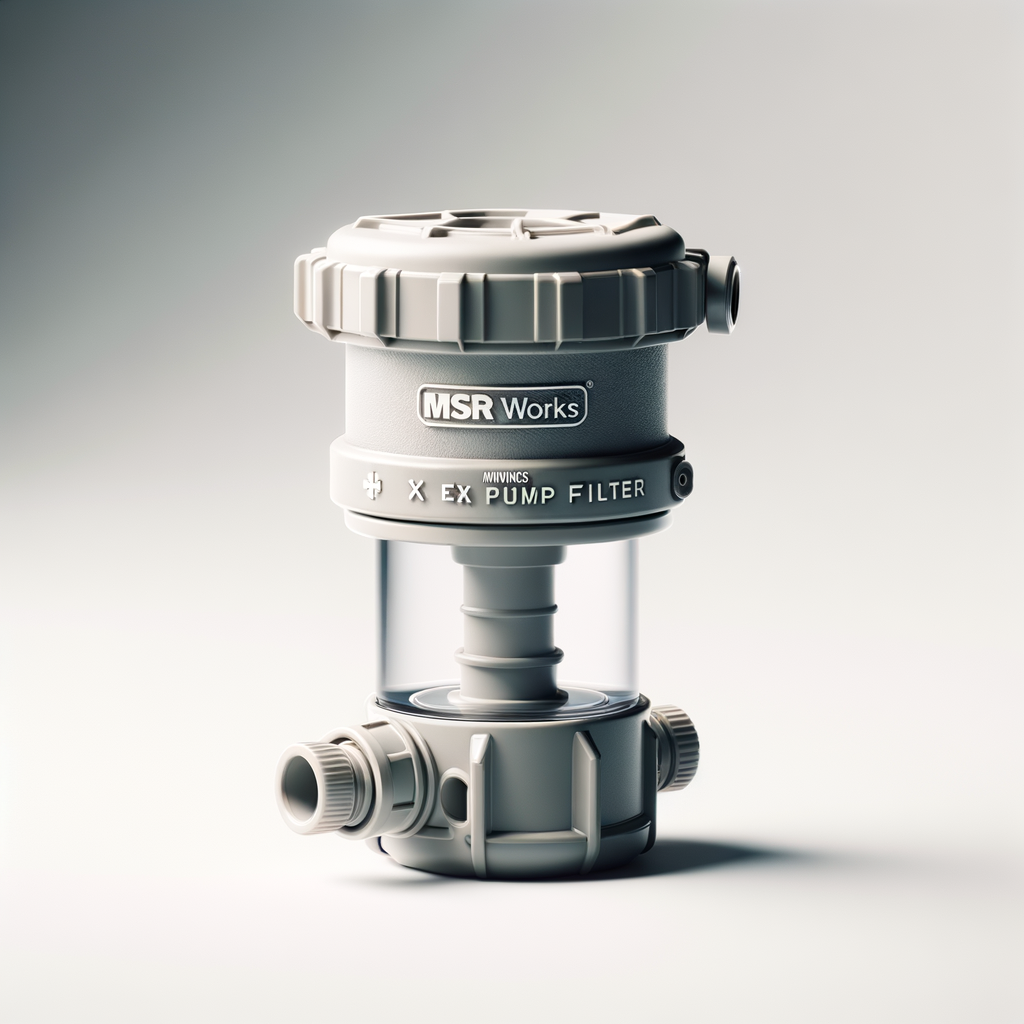 MSR MiniWorks EX Pump Filter — Water Filtration & Purification emergency preparedness gear