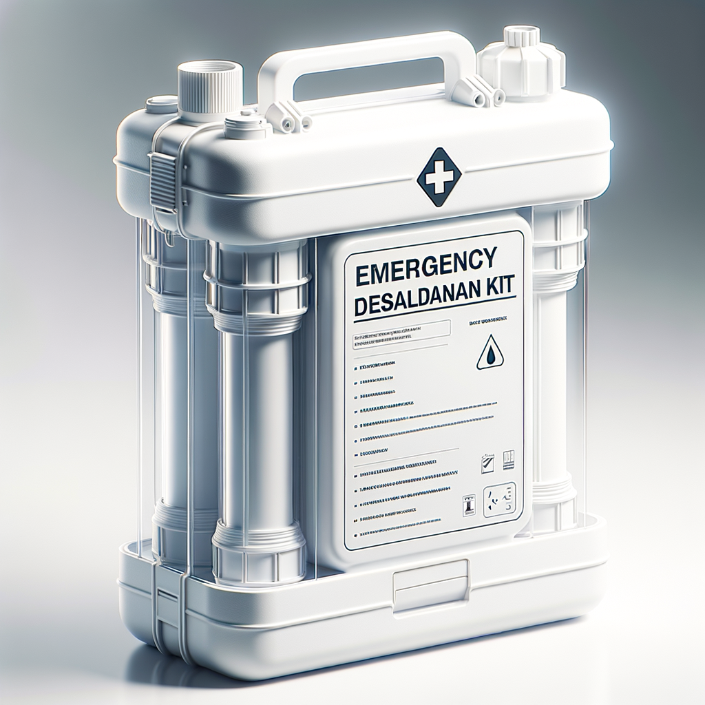 Emergency Desalination Kit — Water Filtration & Purification emergency preparedness gear