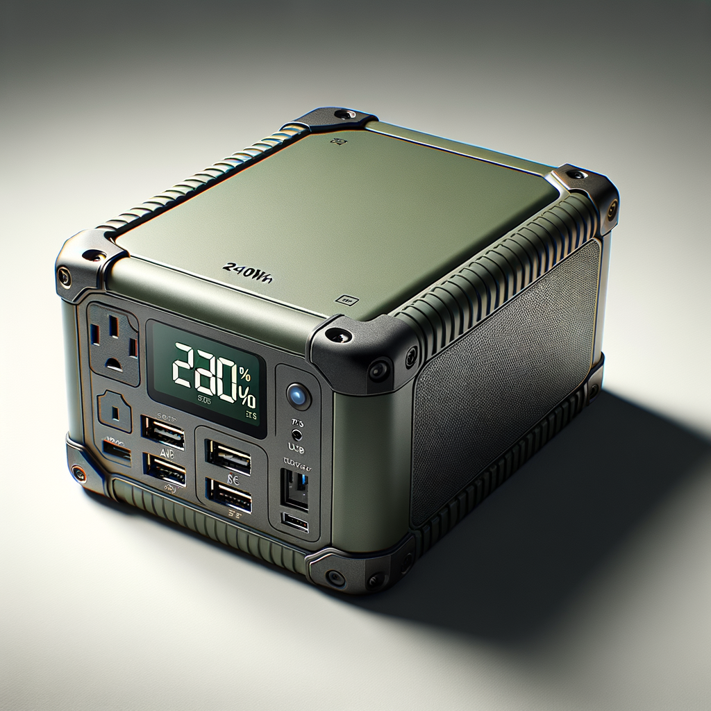 Jackery Explorer 240 Portable Power Station — Power & Lighting emergency preparedness gear