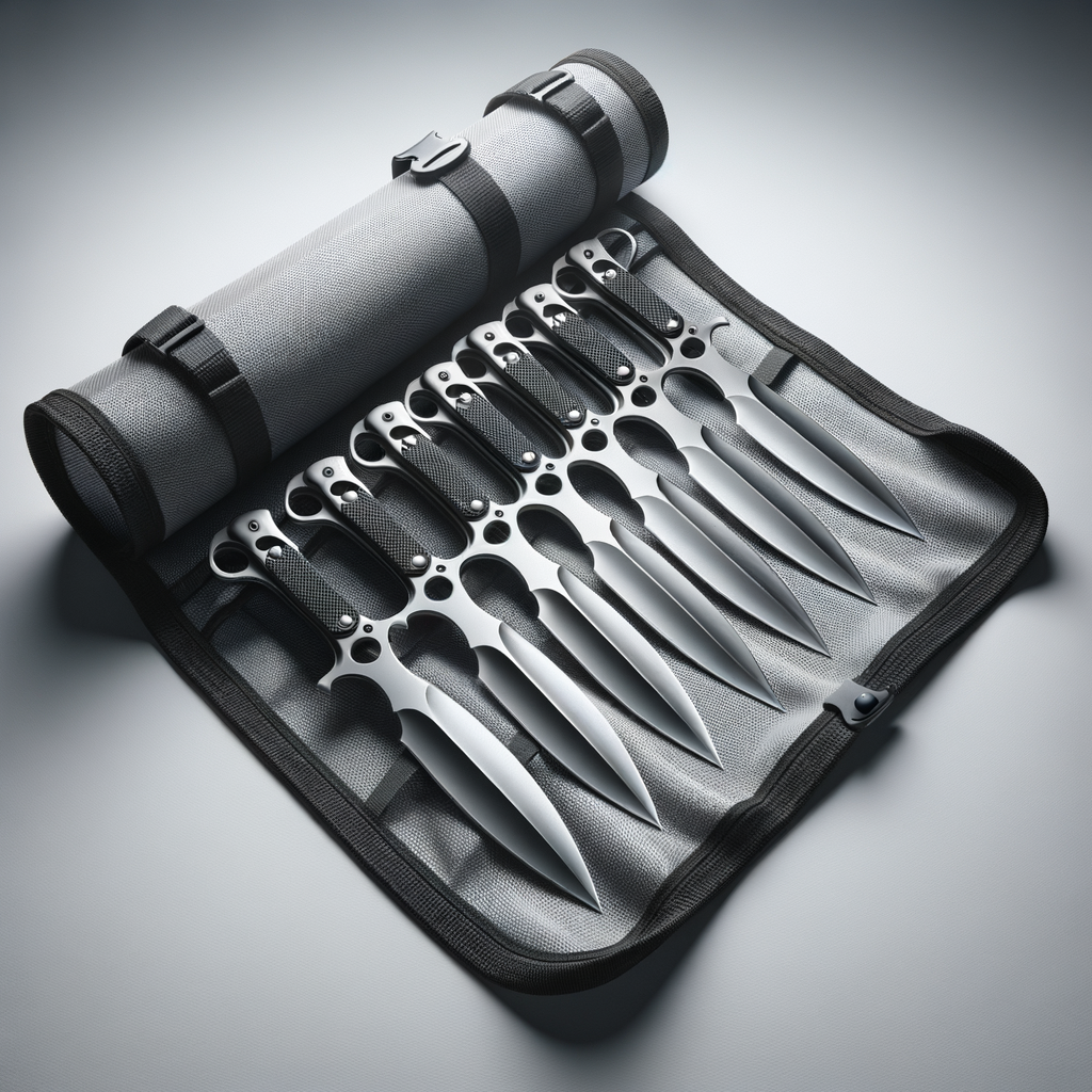 Throwing Knife Set 6-Piece with Nylon Case — Tools & Gear emergency preparedness gear