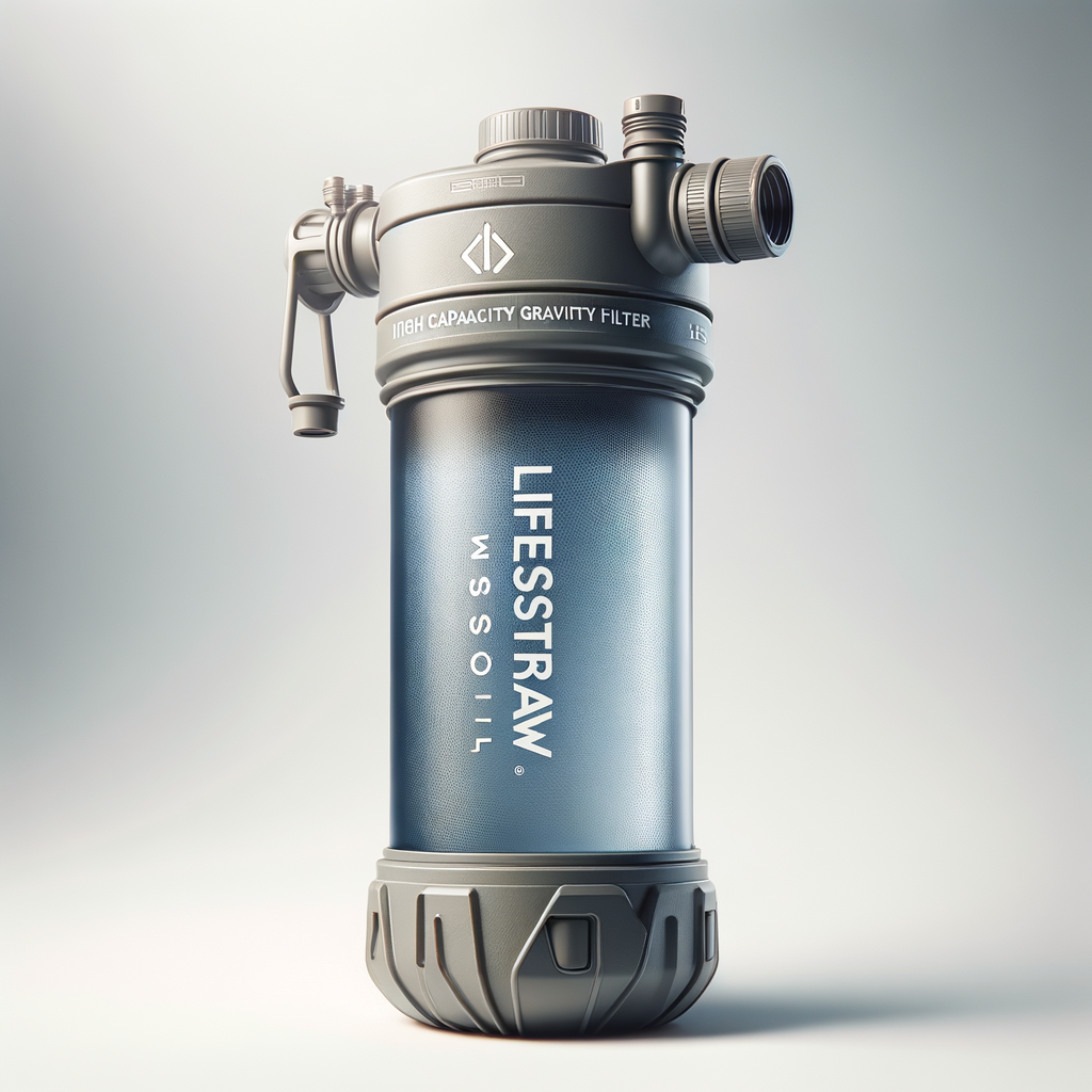 LifeStraw Mission 12L High-Capacity Gravity Filter — Water Filtration & Purification emergency preparedness gear