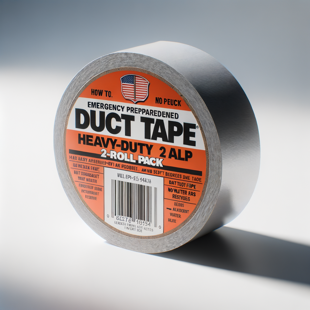 Duct Tape Heavy-Duty 2-Roll Pack — Tools & Gear emergency preparedness gear