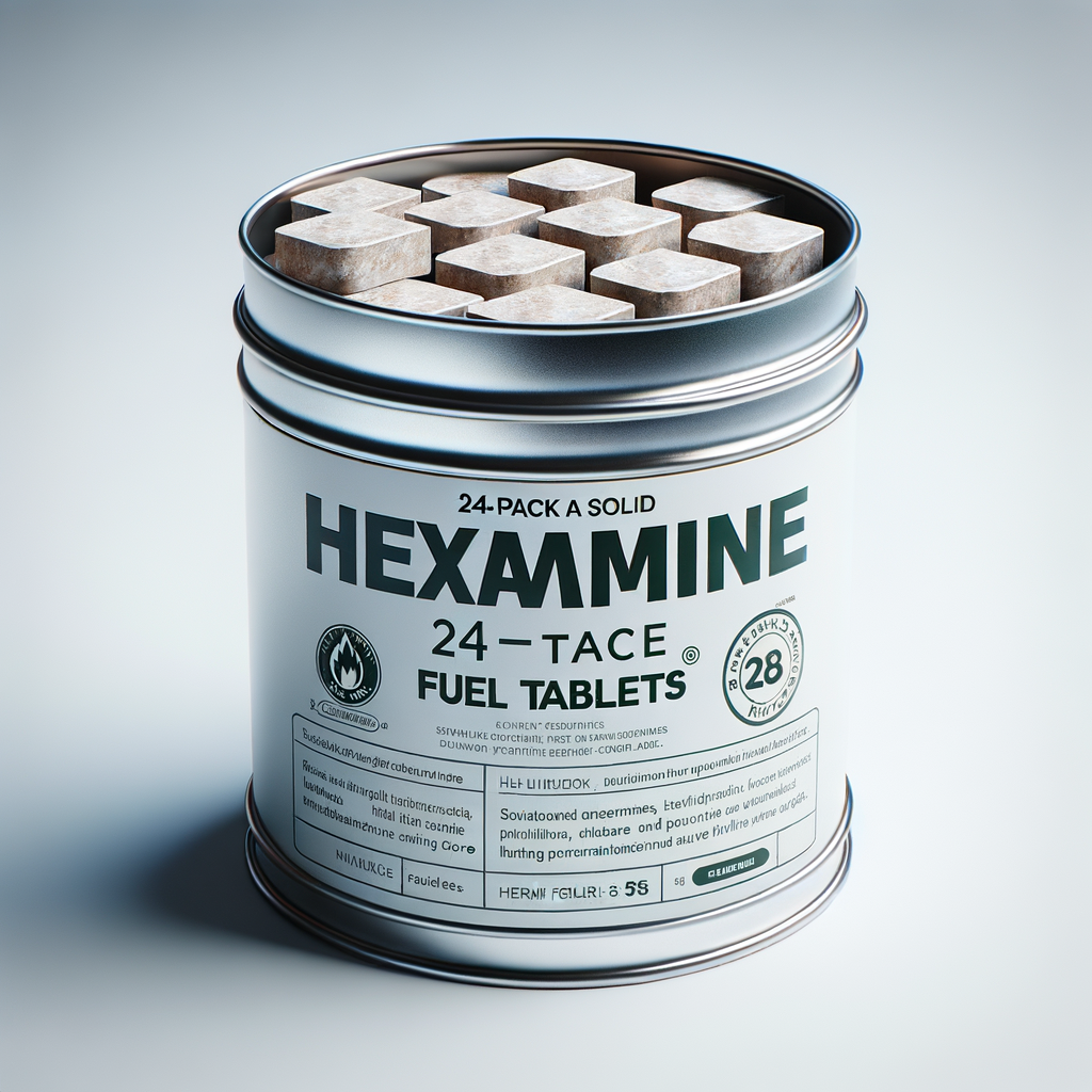 Fuel Tablets (24-Pack) — Fire Starting emergency preparedness gear