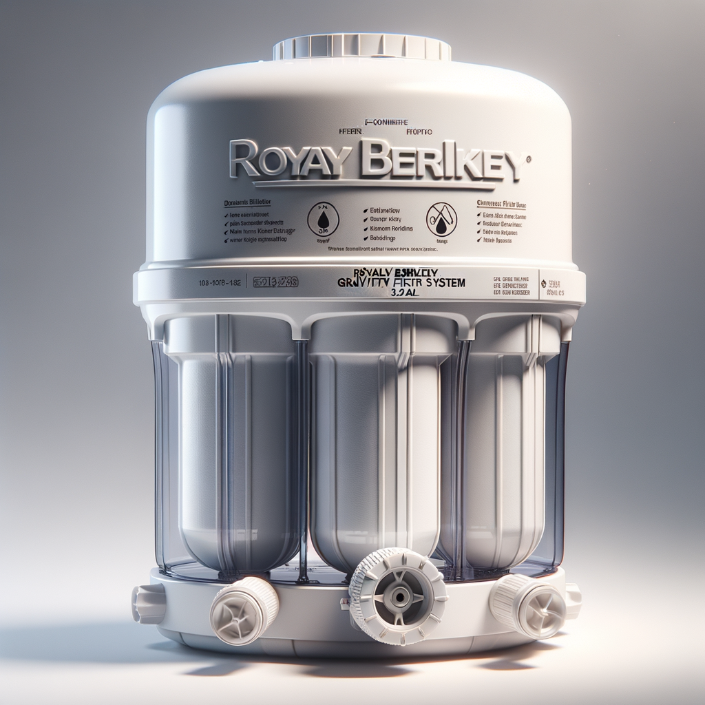 Royal Berkey Gravity Filter System (3.25 Gal) — Water Filtration & Purification emergency preparedness gear