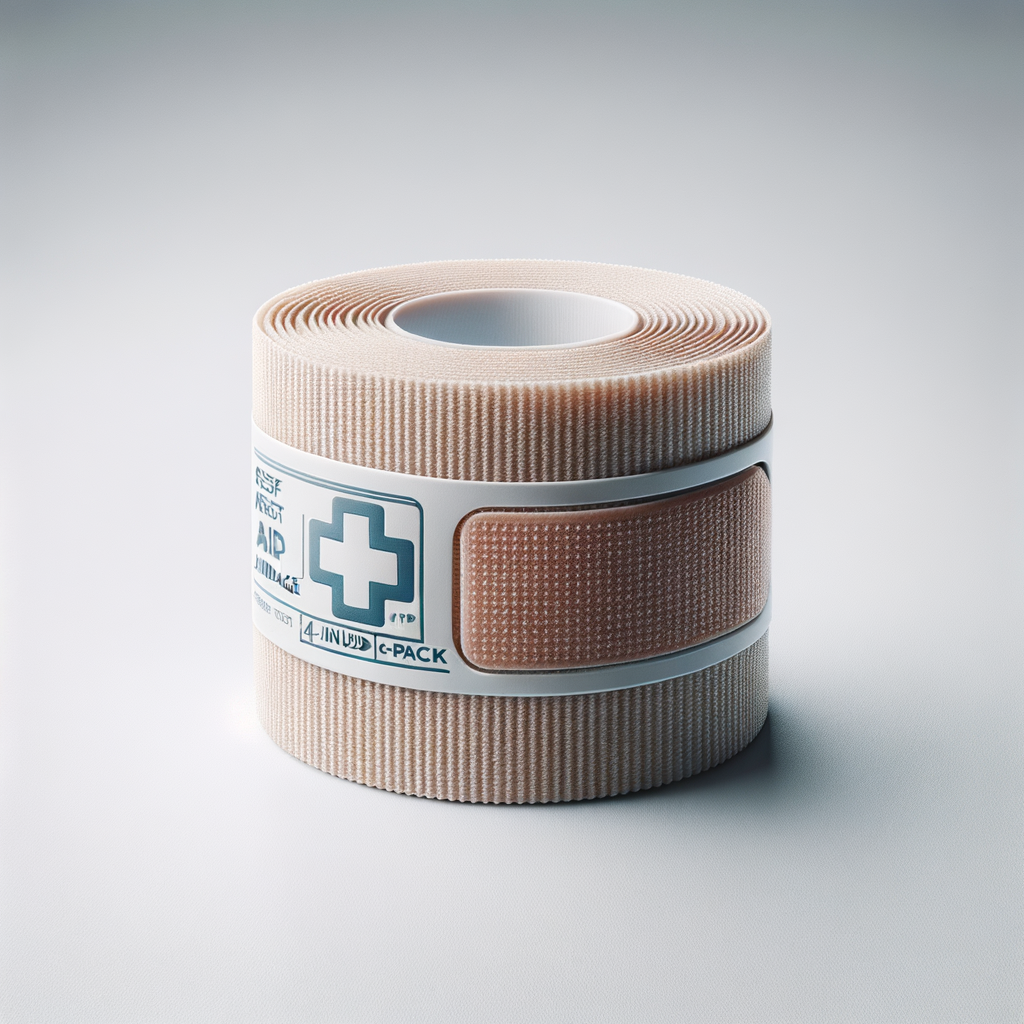 Self-Adherent Stretch Wrap Bandage 4-Inch (6-Pack) — First Aid & Medical emergency preparedness gear