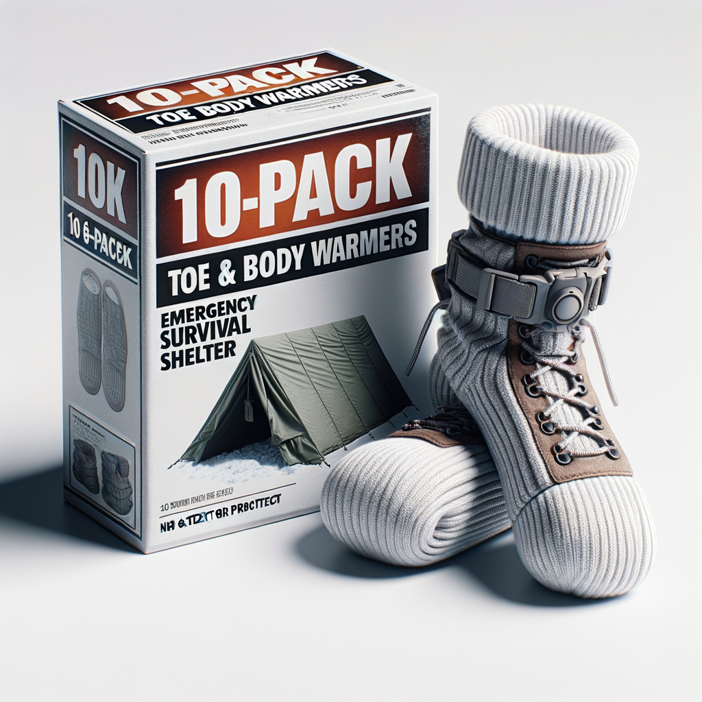 Toe & Body Warmers (10-Pack) — Shelter emergency preparedness gear