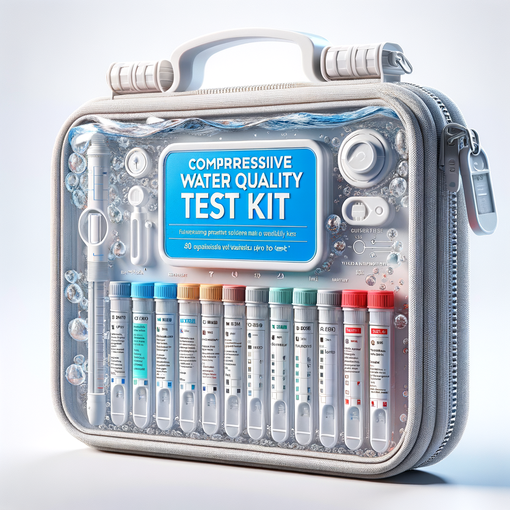 Comprehensive Water Quality Test Kit (50 Tests) — Water Filtration & Purification emergency preparedness gear