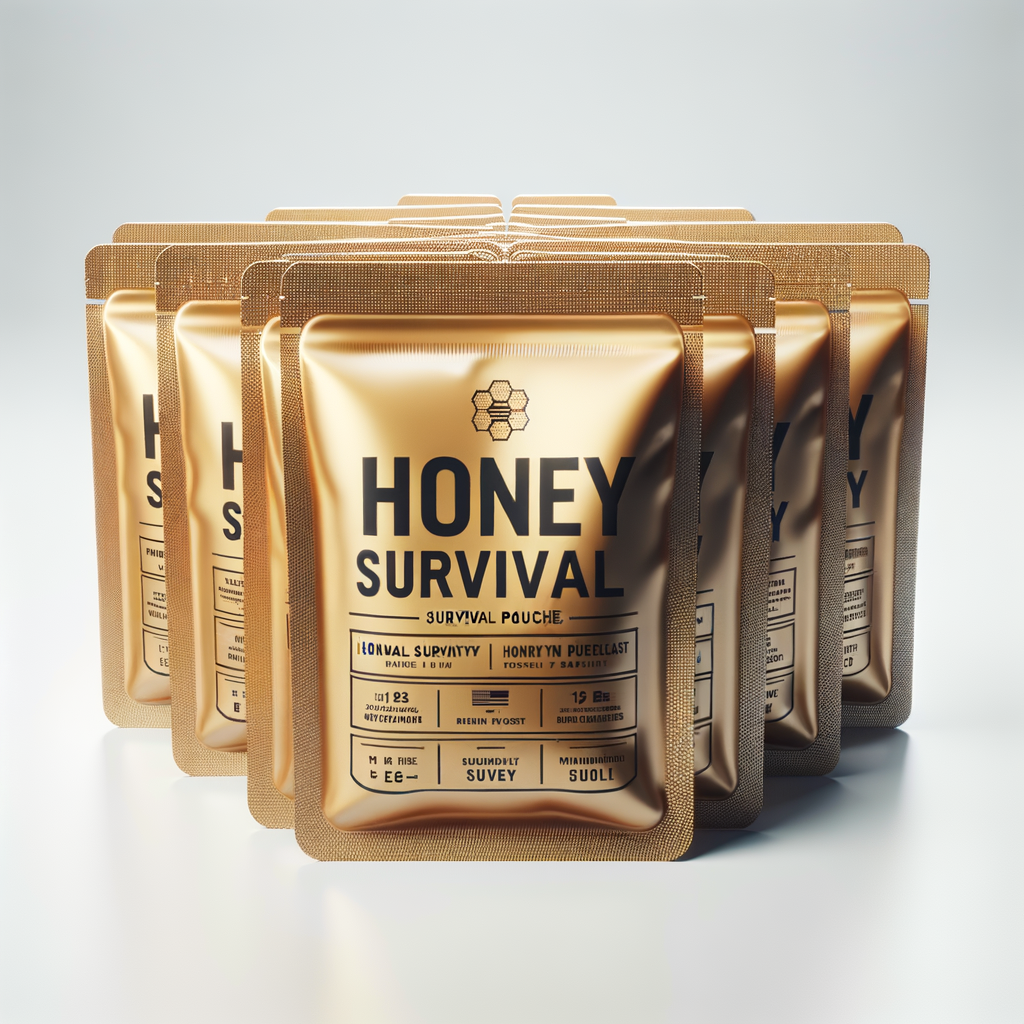 Honey Survival Pouches 12-Count — Food & MREs emergency preparedness gear