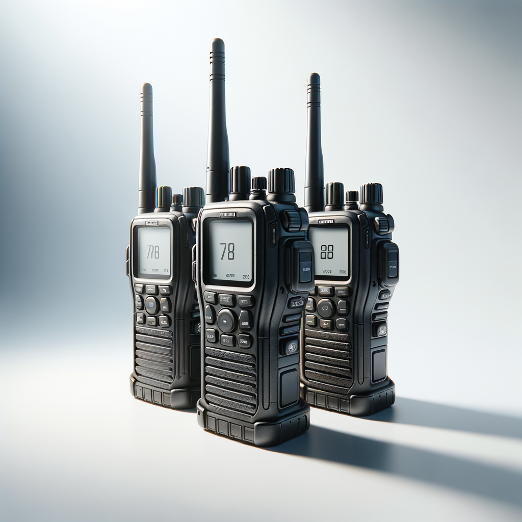 Long-Range Walkie-Talkie Set (3-Pack) — Communications & Navigation emergency preparedness gear
