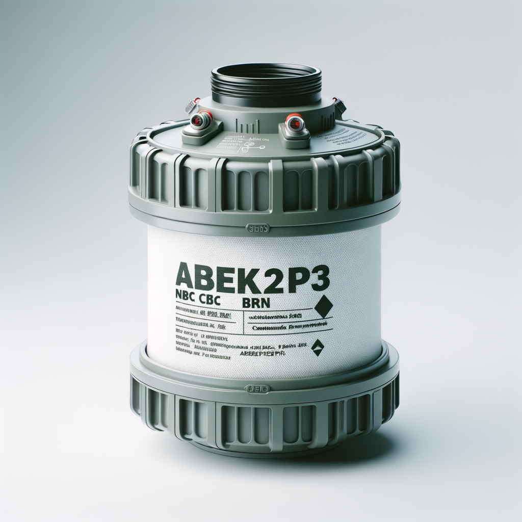 NBC/CBRN Filter Cartridge (ABEK2P3) — CBRN & Radiation Protection emergency preparedness gear