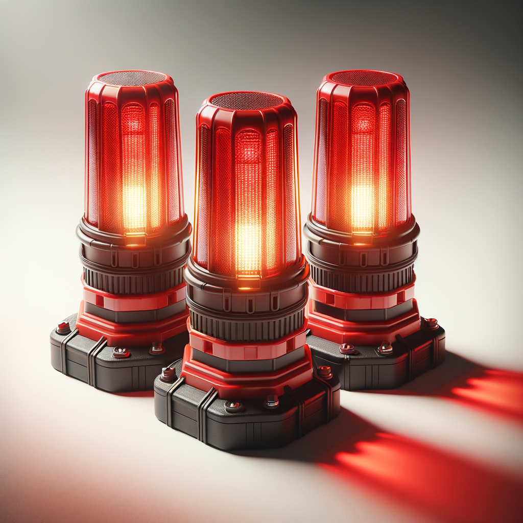 Emergency LED Road Flares (3-Pack, Magnetic) — Communications & Navigation emergency preparedness gear