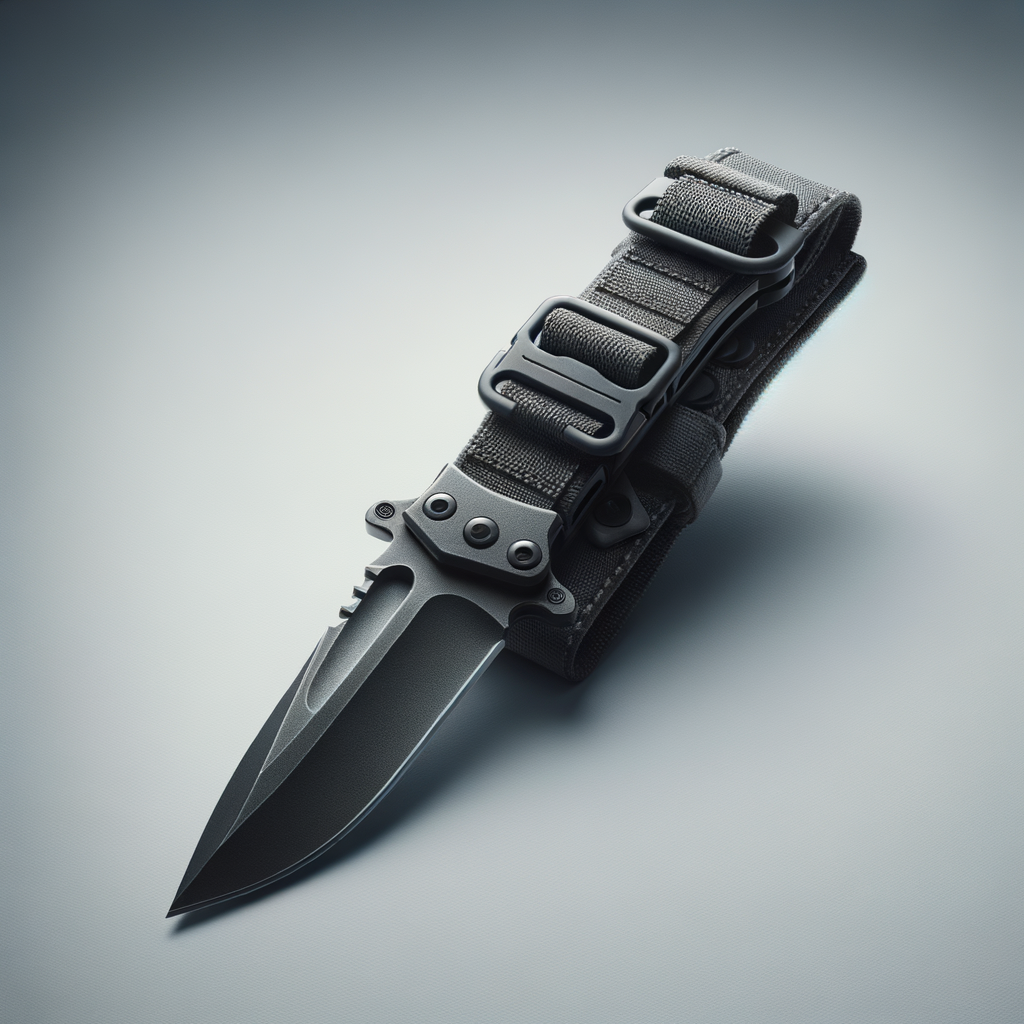 Fixed-Blade Belt Knife 4" — MOLLE Sheath — Tools & Gear emergency preparedness gear