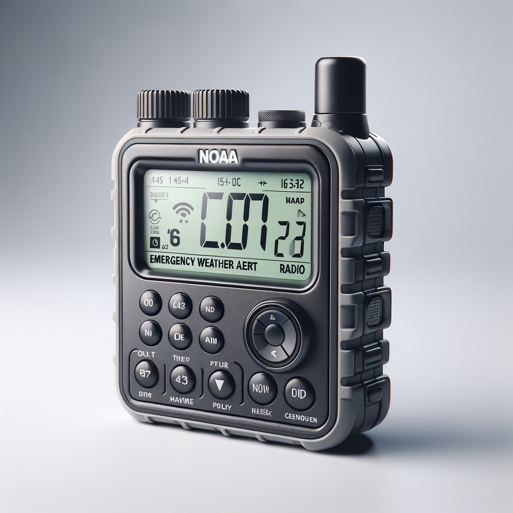 NOAA Emergency Weather Alert Radio — Communications & Navigation emergency preparedness gear