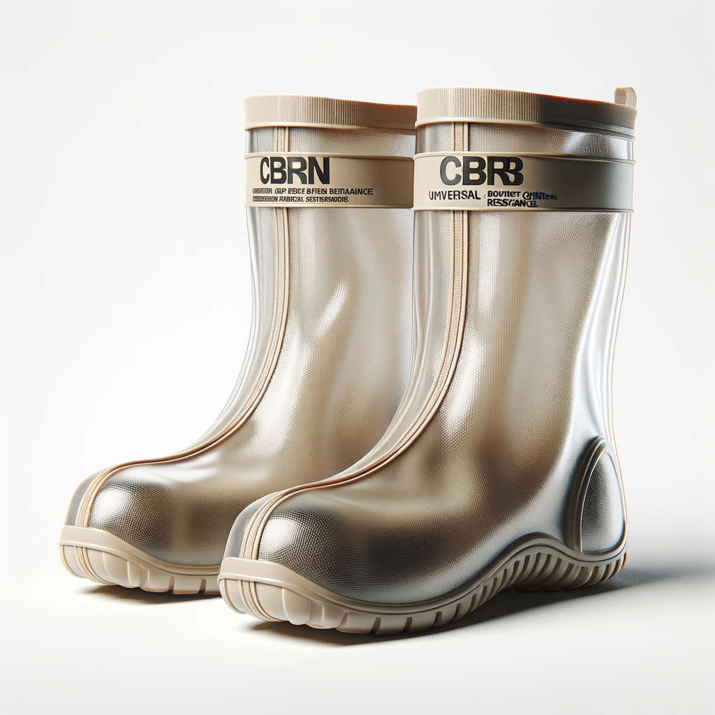 CBRN Protective Boot Covers (1 Pair, Universal) — CBRN & Radiation Protection emergency preparedness gear