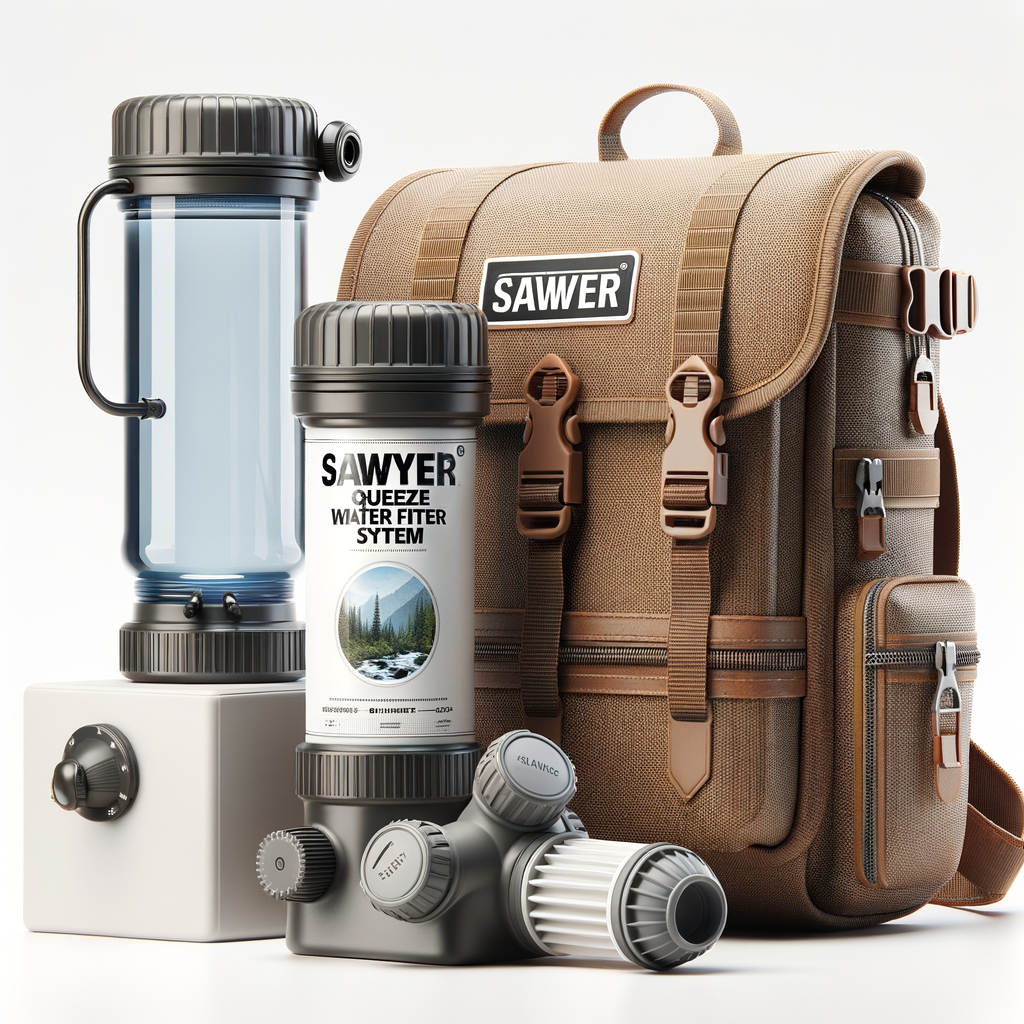 Sawyer Squeeze Water Filter System — Shelter emergency preparedness gear