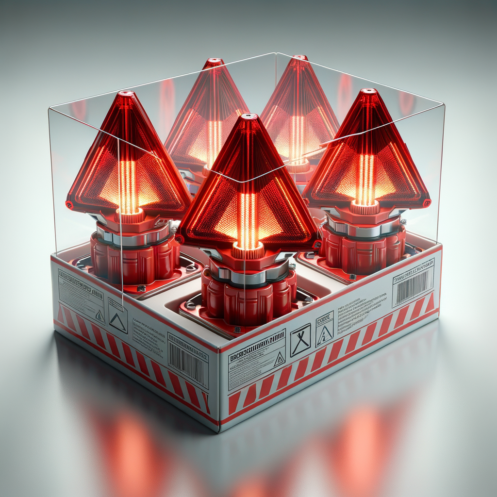 Emergency Signal Flare Set (3-Pack) — Navigation emergency preparedness gear