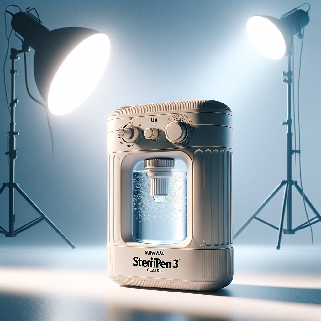 SteriPEN Classic 3 UV Water Purifier — Water Filtration & Purification emergency preparedness gear