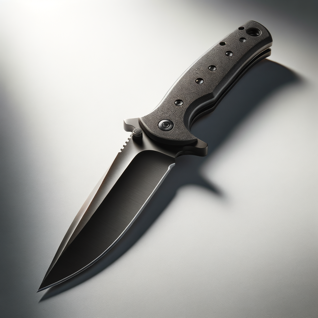 Tanto Fixed Blade Knife 5-Inch Black Coated — Blades & Protection emergency preparedness gear