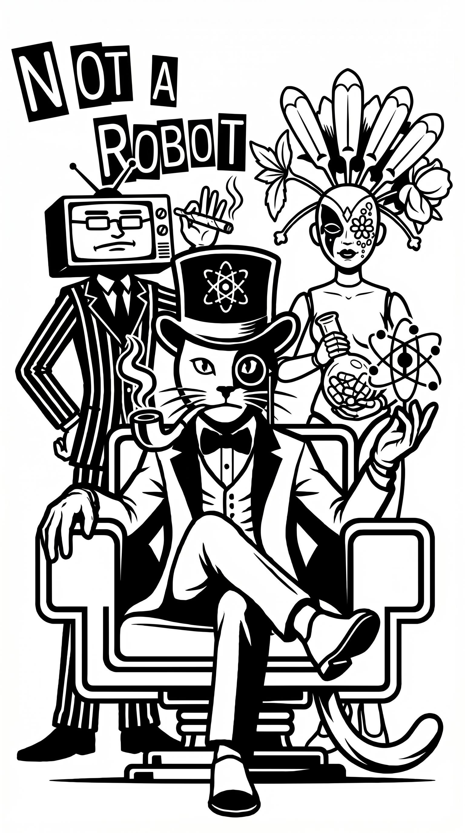 Not a Robot — Not a Robot Poster Series