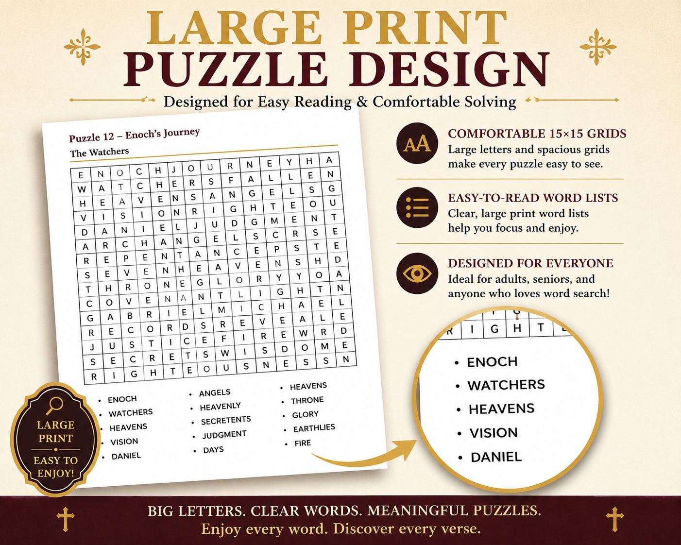 Puzzle Grid Detail