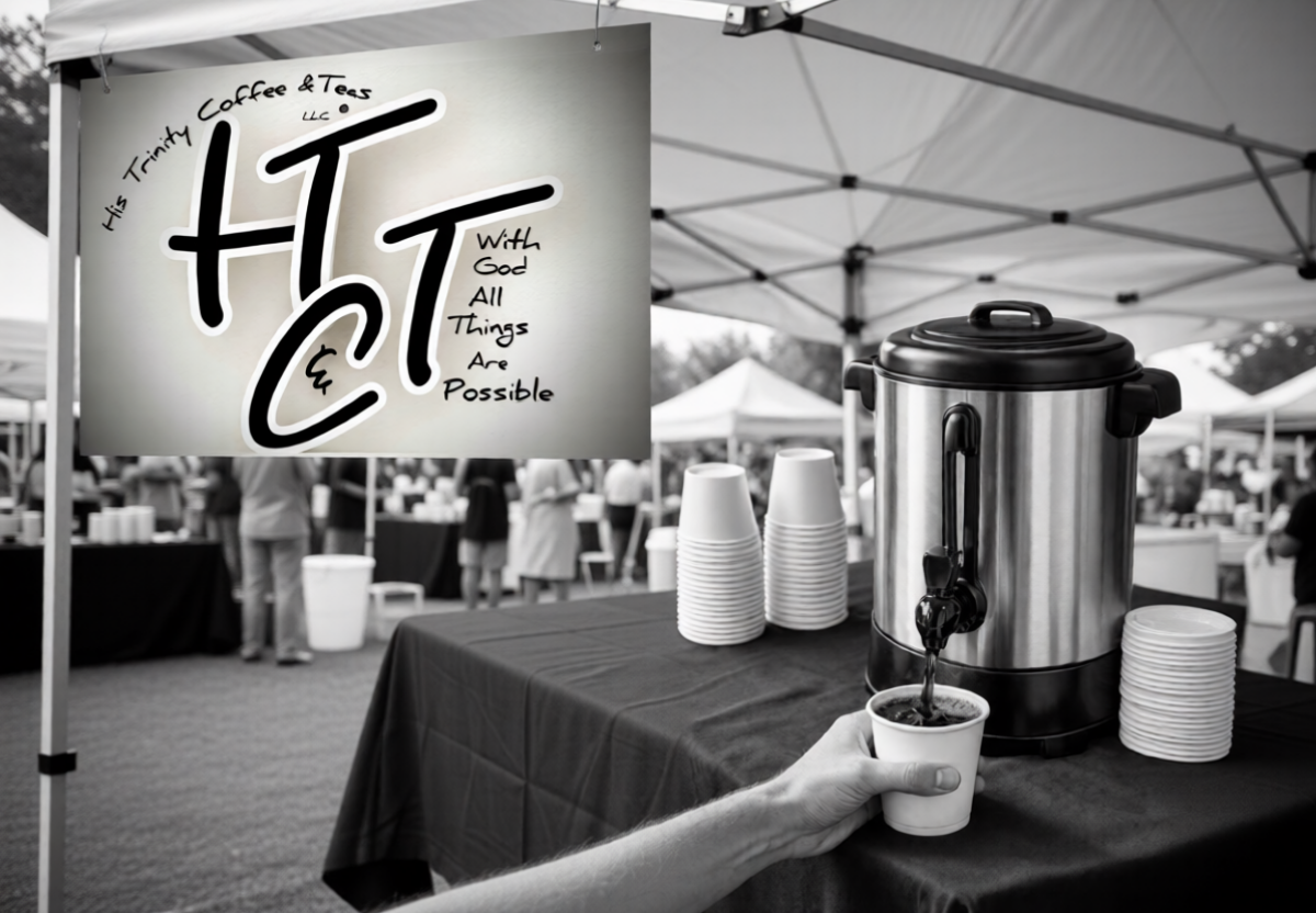 His Trinity 331 Coffee & Teas at an event