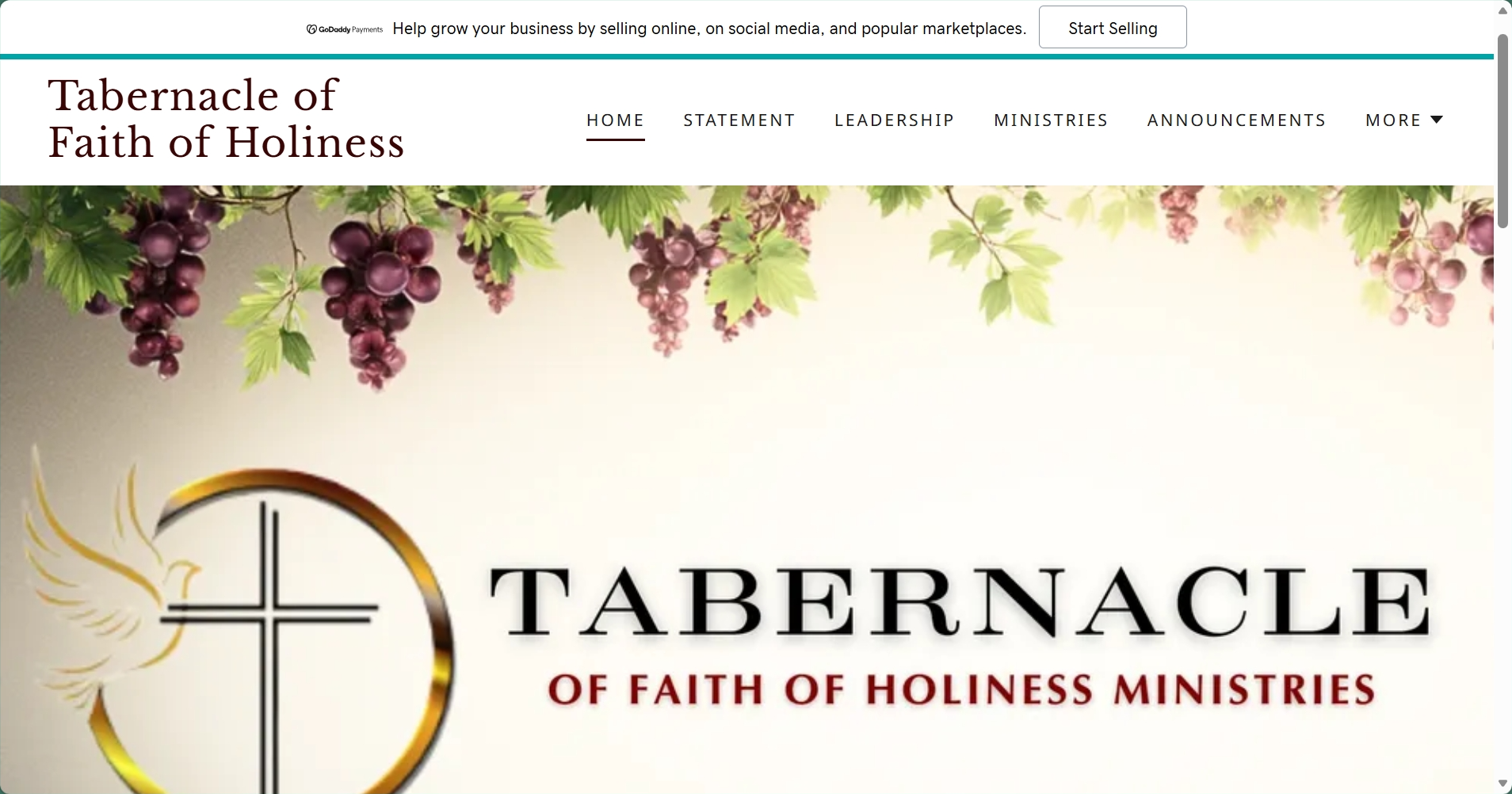 Tabernacle of Faith project screenshot