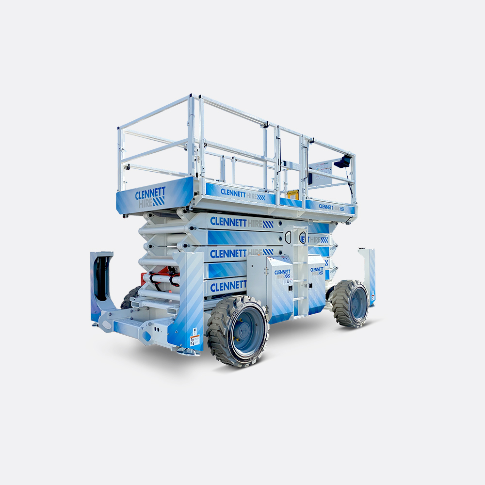 JLG 4394RT Rough Terrain Diesel Scissor Lift - vehicle lift for sale at AlwaysBestLifts