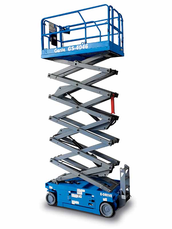AeroPro 40E Electric Scissor Man Lift - vehicle lift for sale at AlwaysBestLifts