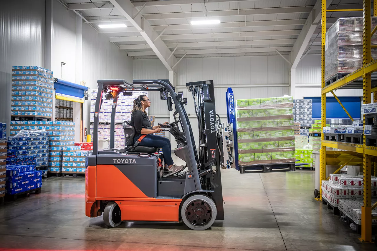 IronLift SL-1500 Scissor Pallet Positioner - vehicle lift for sale at AlwaysBestLifts