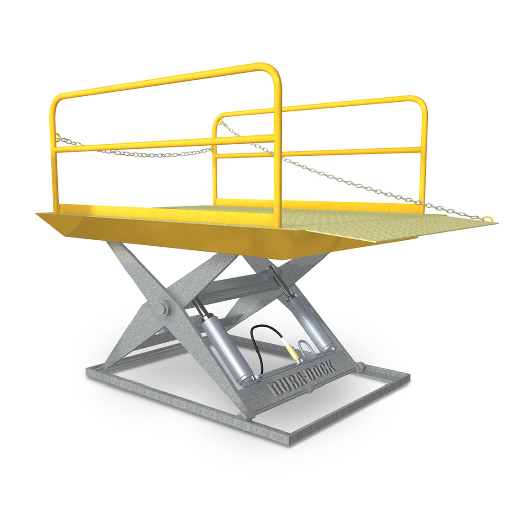 Pentalift 6000DL Portable Hydraulic Dock Lift view 5