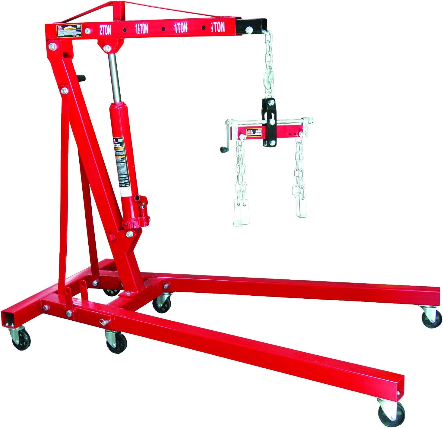 Torin Big Red BRT32002 2-Ton Folding Engine Hoist - vehicle lift for sale at AlwaysBestLifts