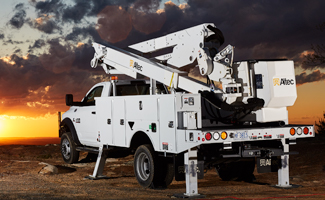 SkyCommand 45 Aerial Bucket Truck - vehicle lift for sale at AlwaysBestLifts