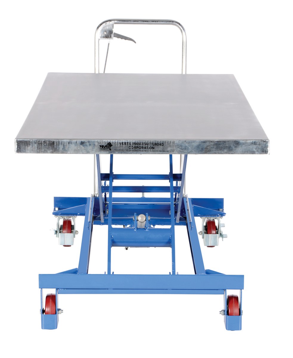 Vestil CART-1000-LD Manual Hydraulic Lift Table Cart view 3