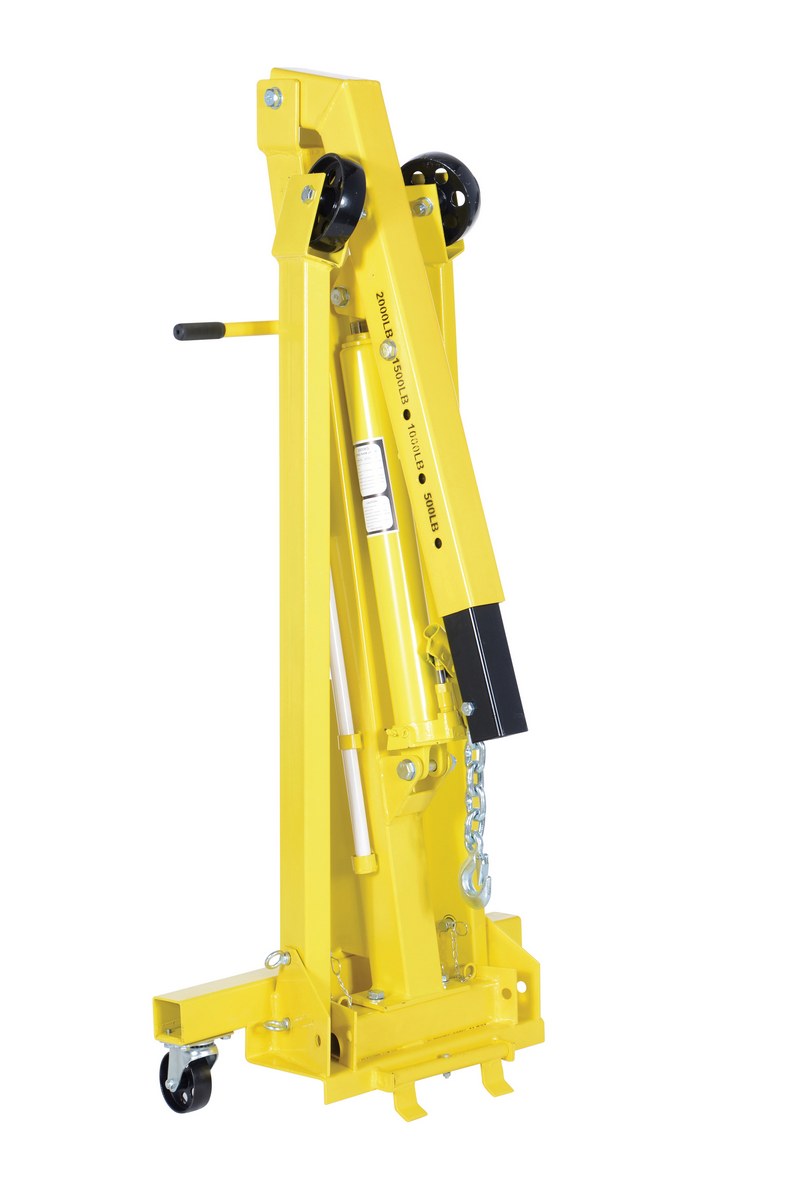Vestil HC-2-FA 2-Ton Heavy-Duty Foldable Shop Crane view 4