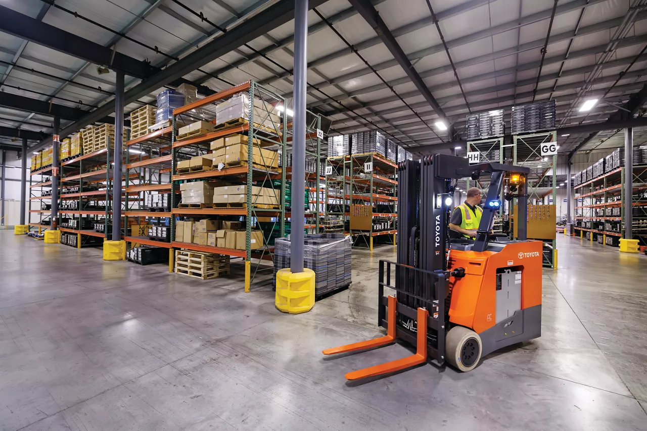 IronMover 8800R Stand-Up Rider Electric Pallet Jack - vehicle lift for sale at AlwaysBestLifts