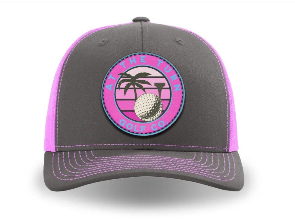 Miami — Grey/Pink Hat