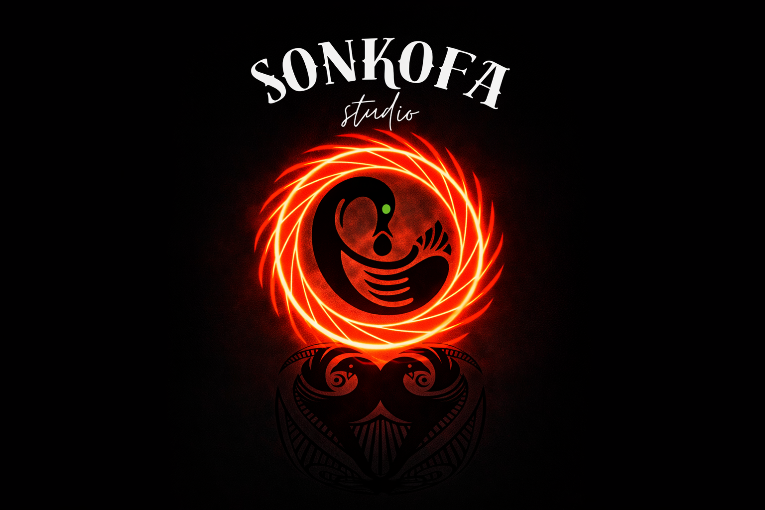 Fire Sankofa Bird — Reach Back, Soar Forward
