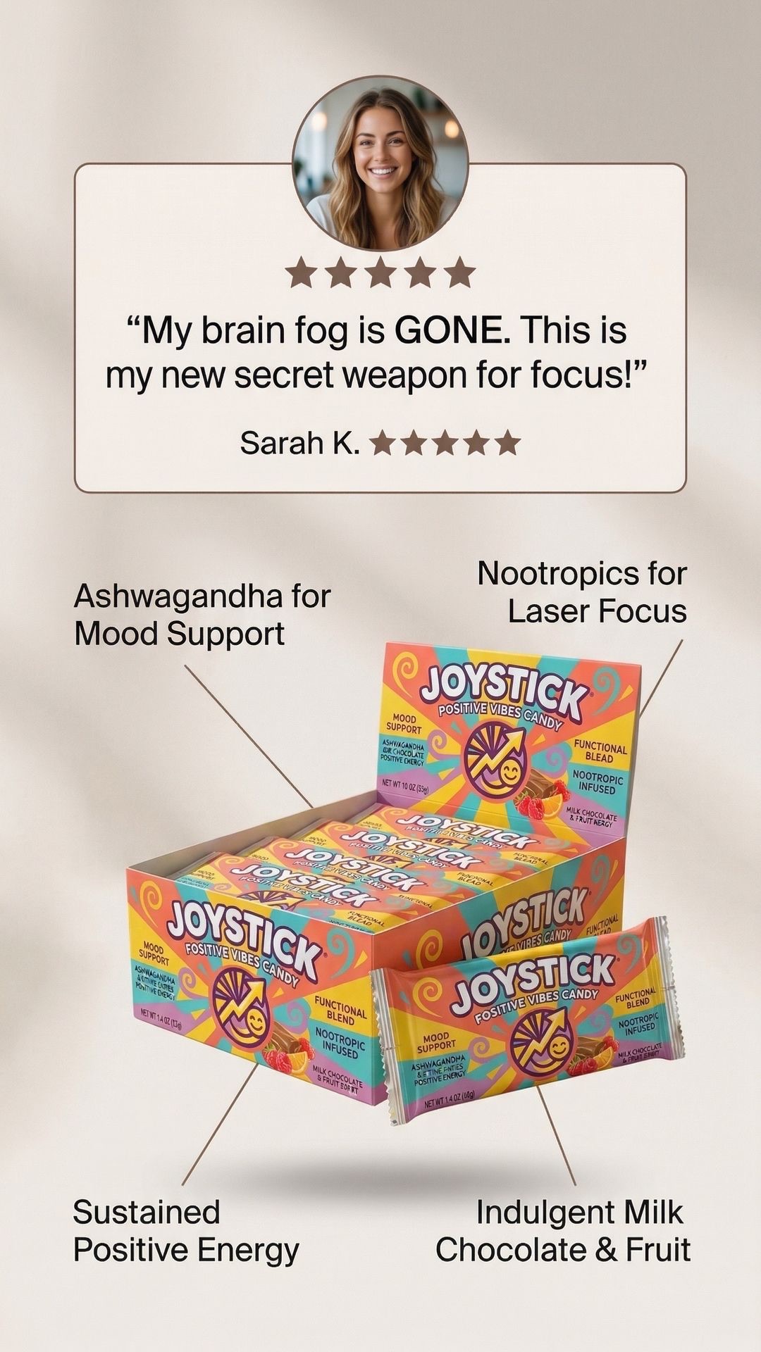 JOYSTICK Testimonial