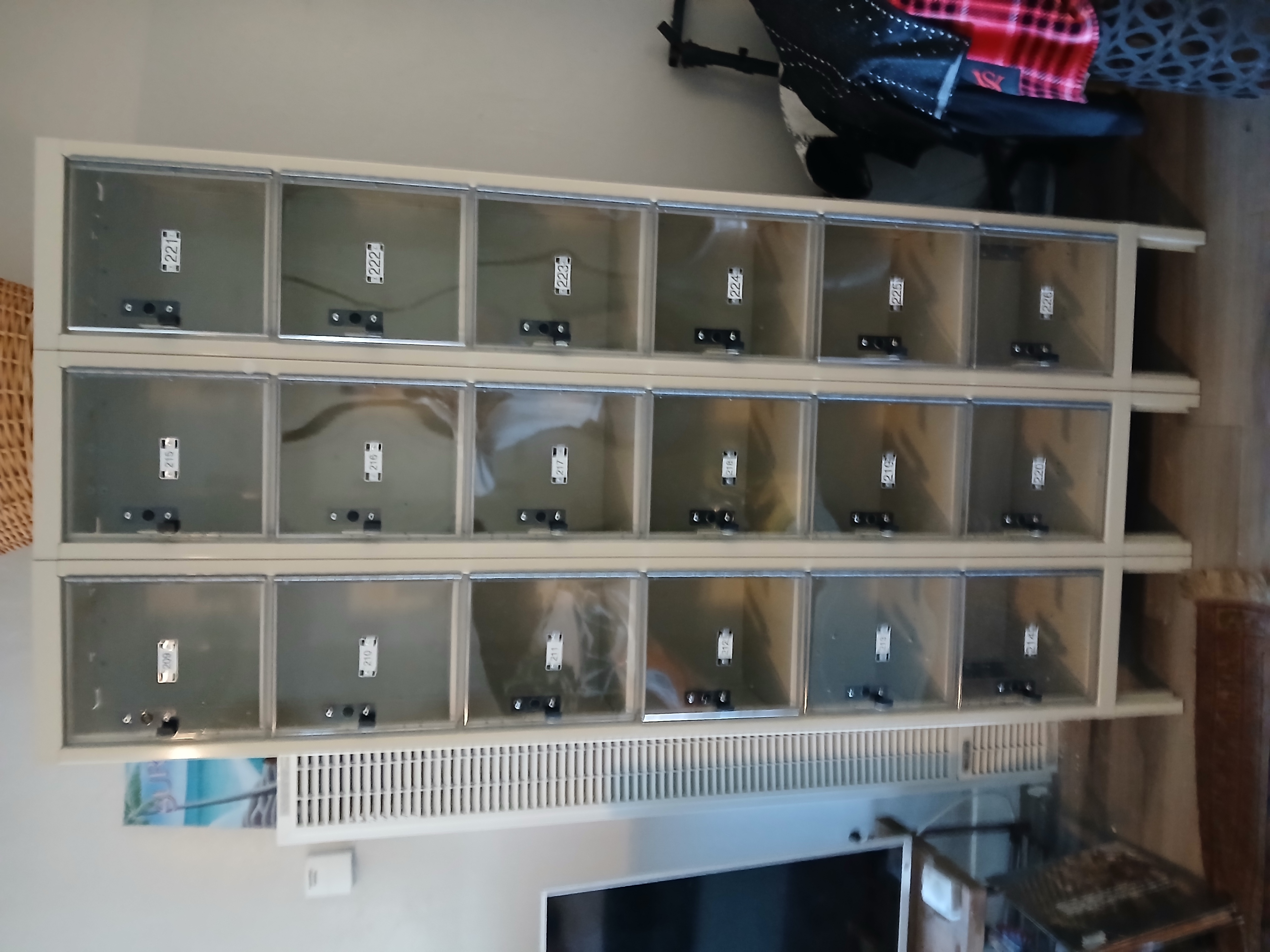 Davey Jones Lockers unit — solar-powered beach storage