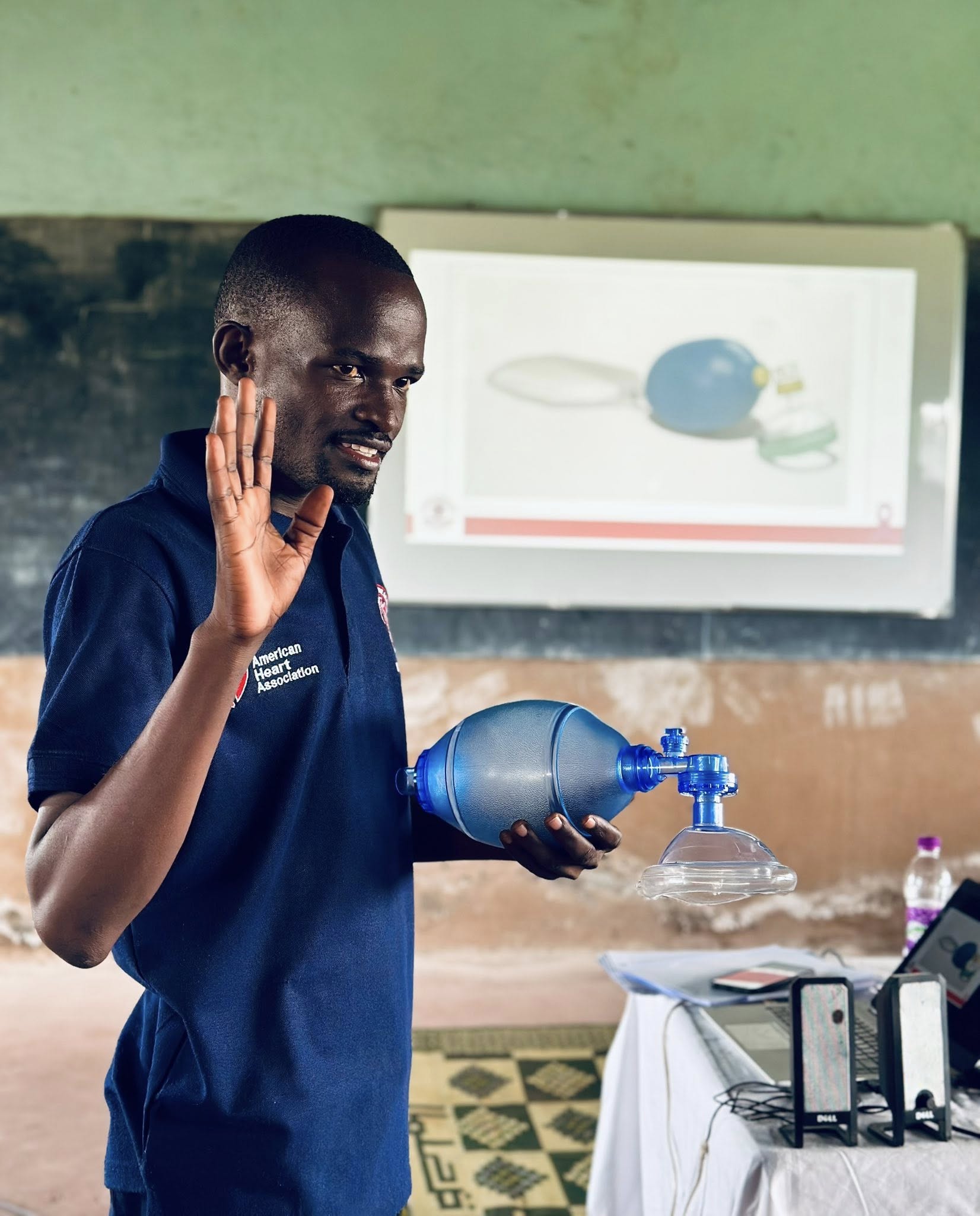 Students at Gudele General Hospital