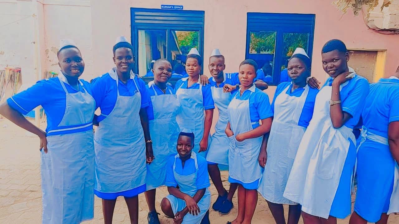Nursing student in hands-on clinical training session