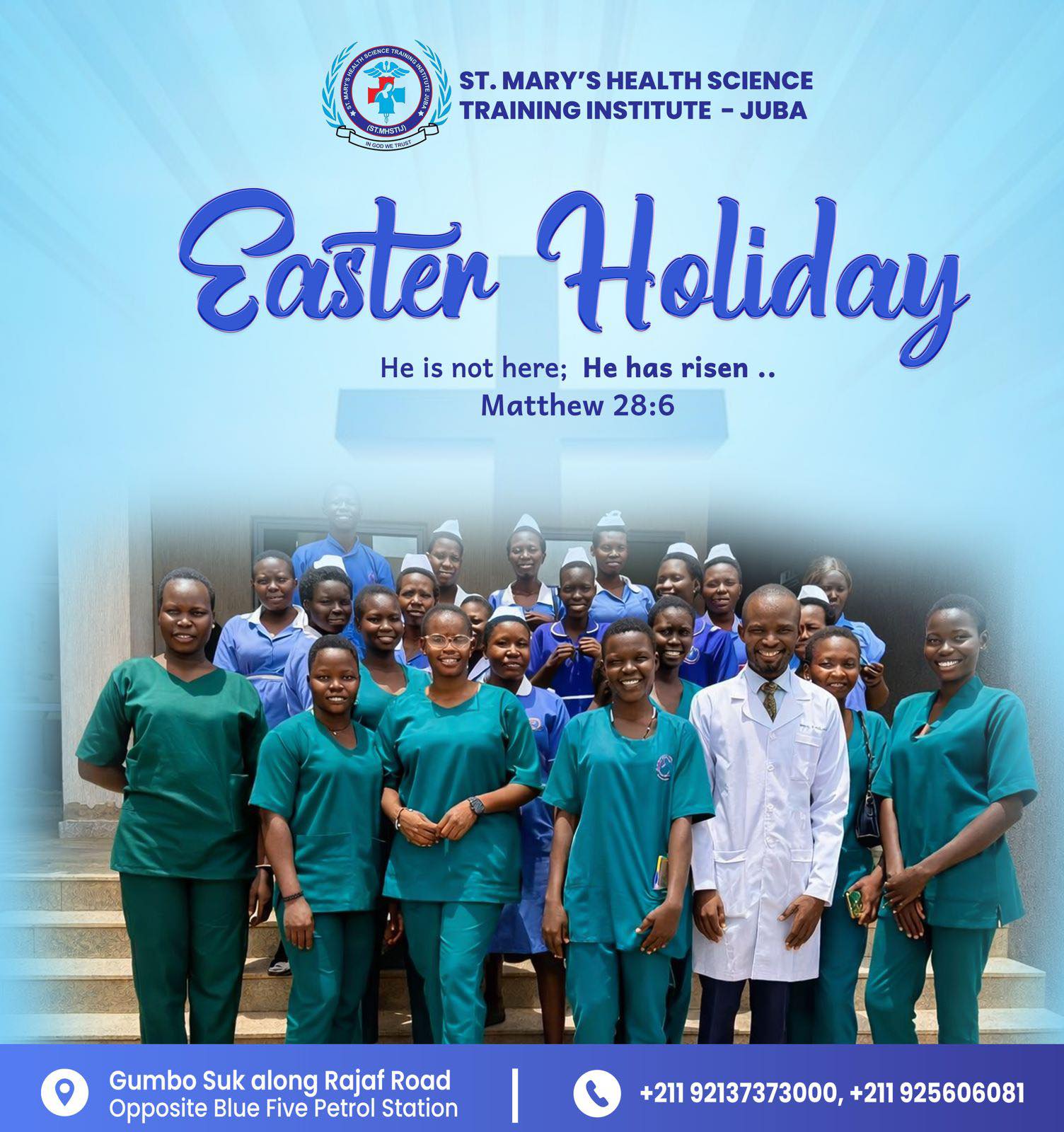 St. Mary's HSTIJ Easter Holiday celebration