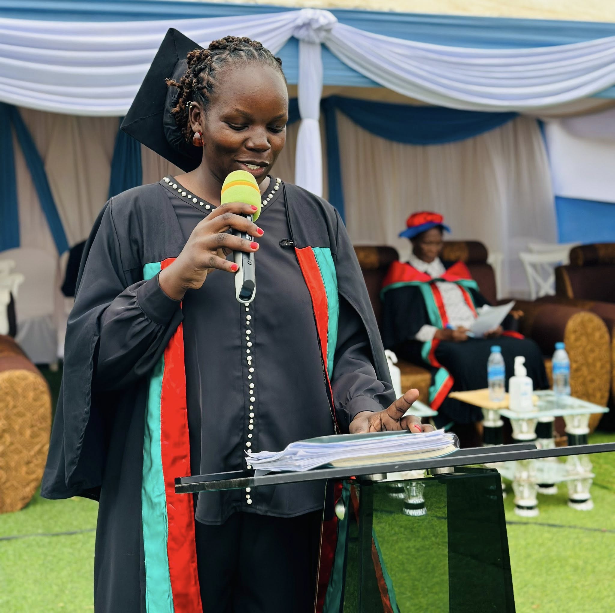 Clinical medicine student with BVM mask