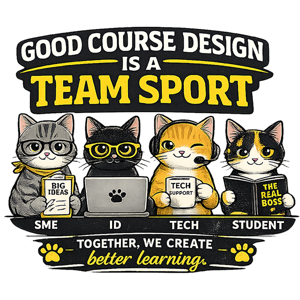 Cats Don't Carpool Instructional Design product on Redbubble