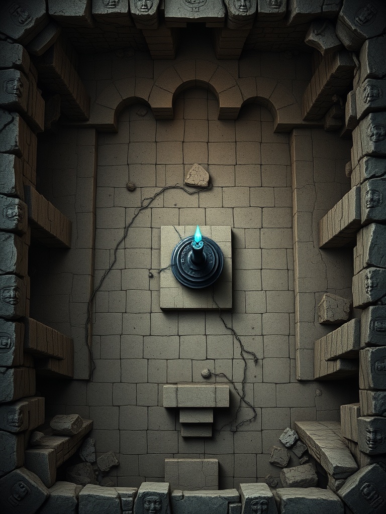 Dustward Crypt battle map