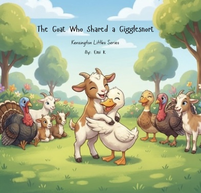 Cover of The Goat Who Shared a Gigglesnort by Emi K