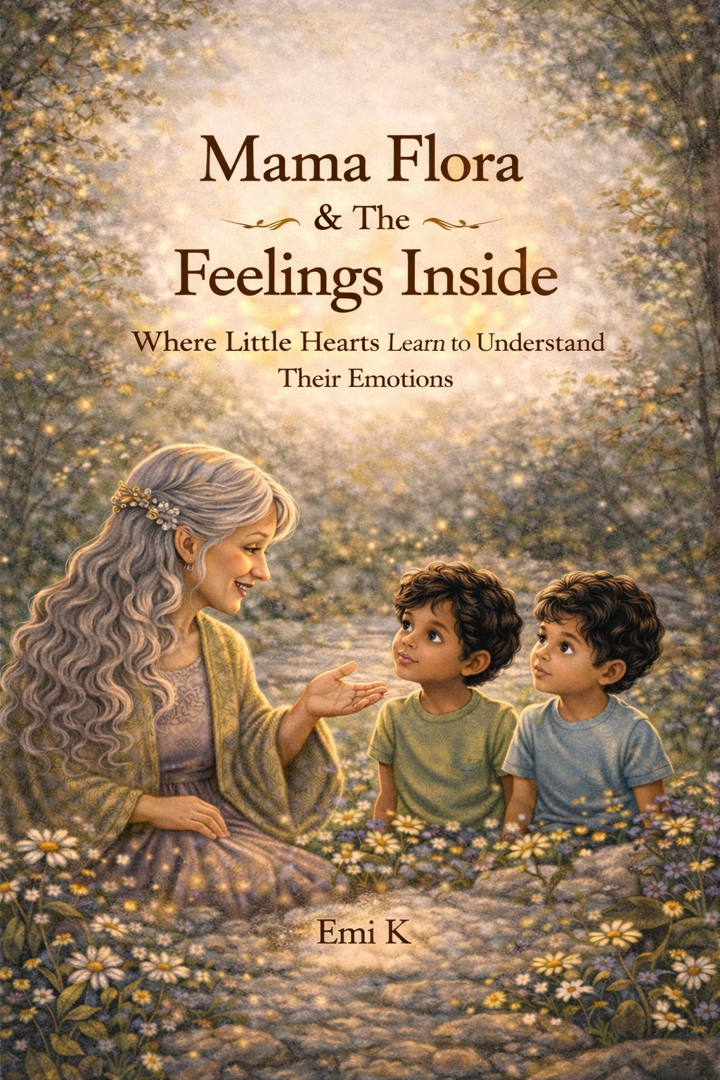 Cover of Mama Flora & The Feelings Inside by Emi K