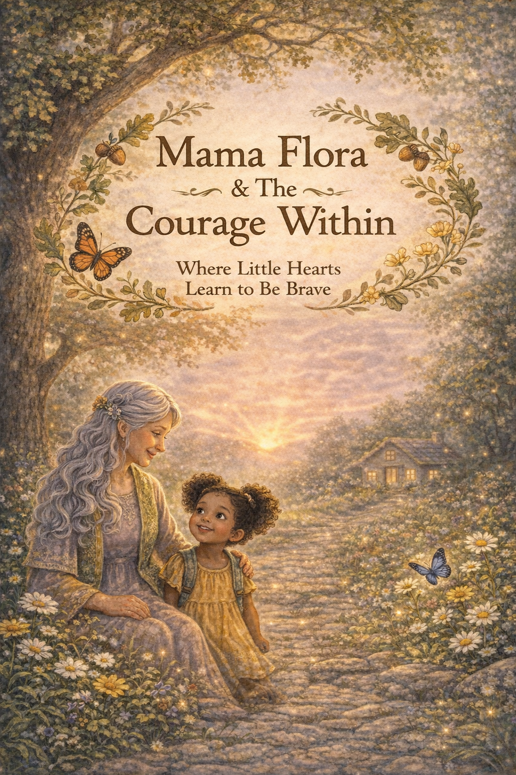 Cover of Mama Flora & The Courage Within by Emi K