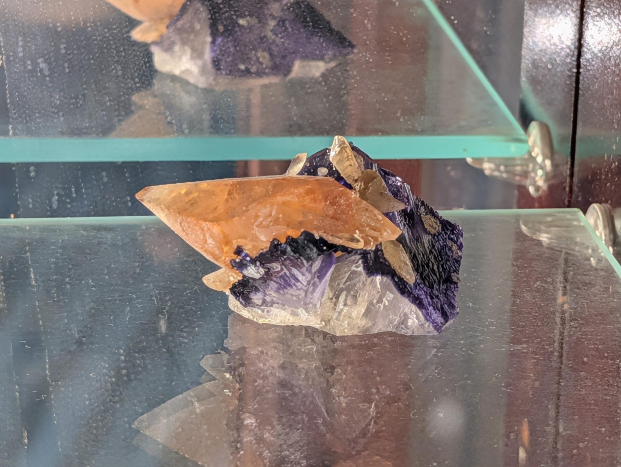 Elmwood Fluorite & Calcite Specimen 001