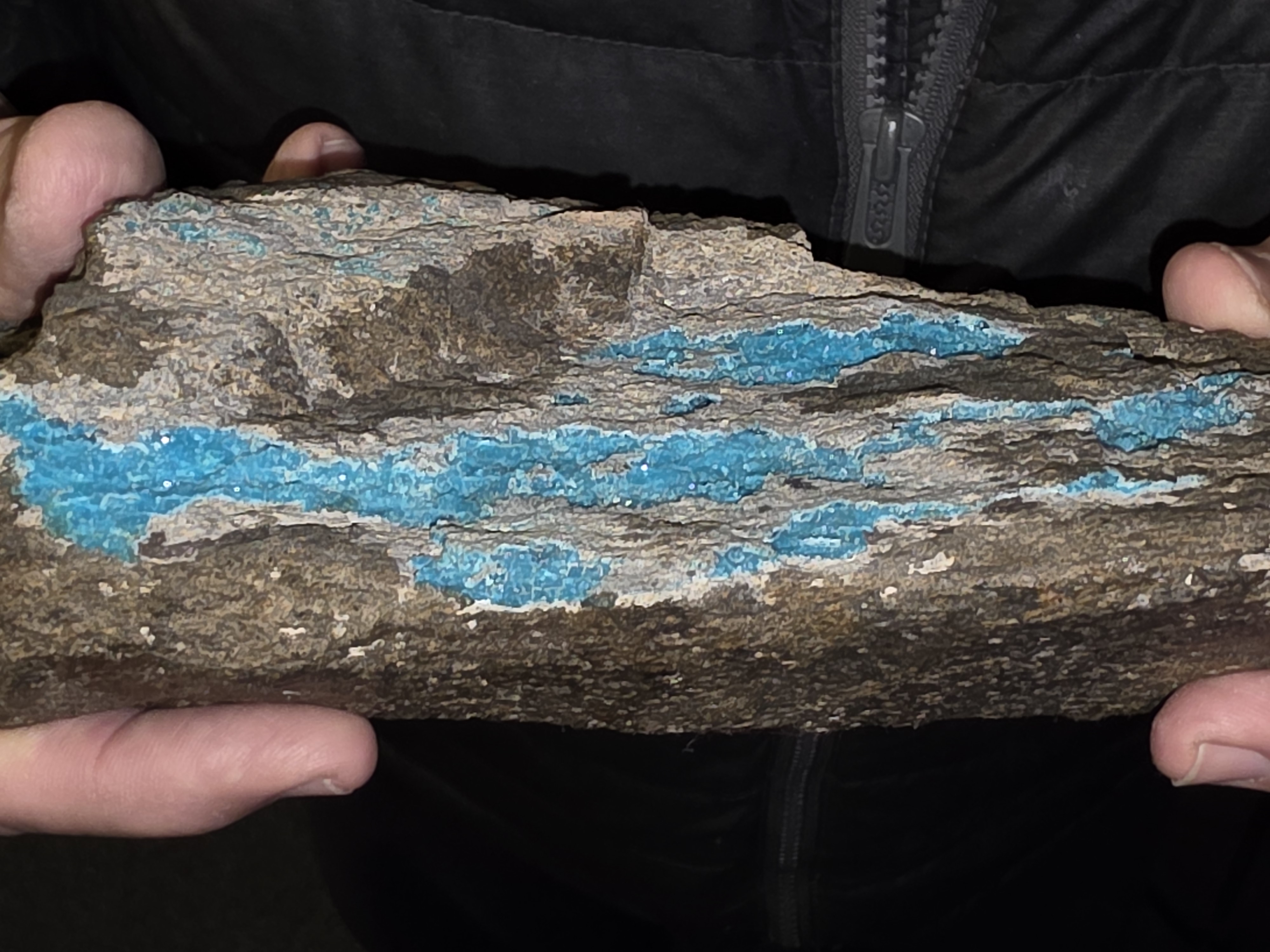 Virginia Crystalline Turquoise Specimen 004 — Collector Grade